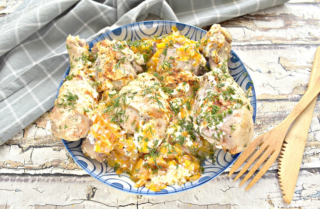 Курица с макаронами по-простому в мультиварке Panasonic - пошаговый рецепт с фото!