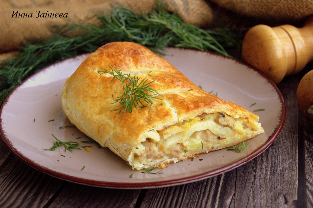 Пирог с фаршем и картошкой в духовке, пошаговый рецепт на конференц-зал-самара.рф