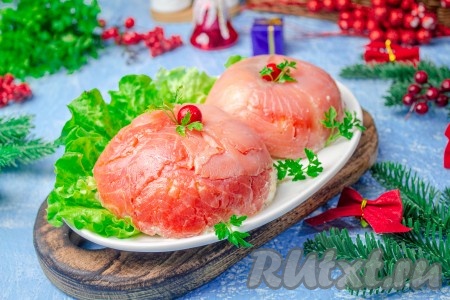 Праздничный салат с красной рыбой