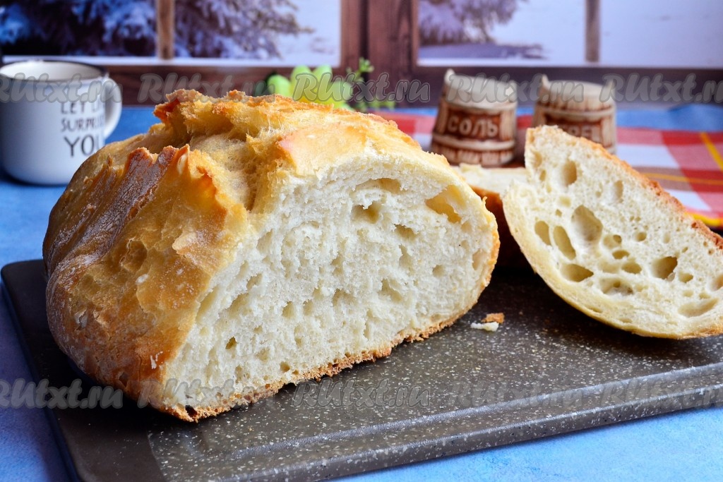 Рецепт хлеба в рукаве для запекания в духовке с фото пошаговый