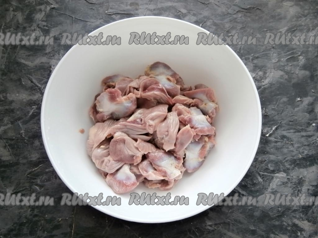 Куриные желудки в мультиварке - 7 пошаговых рецептов с фото