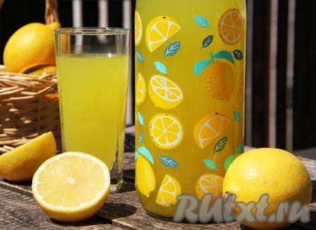 Лимонад из замороженных апельсинов и лимона