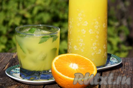 Апельсиновый лимонад в домашних условиях