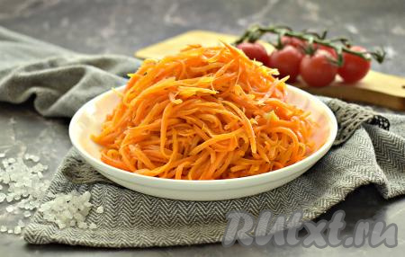 Морковча по-корейски в домашних условиях