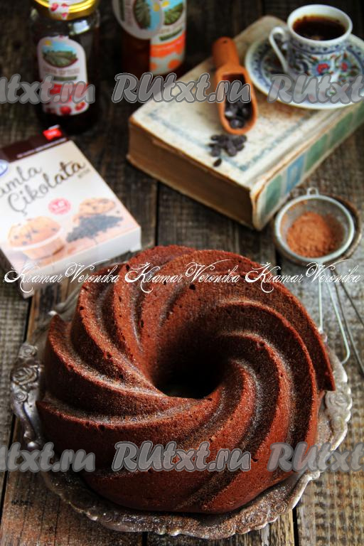 Шоколадный кекс с кофе – простой рецепт десерта в духовке