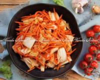 Пекинская капуста с морковью по-корейски