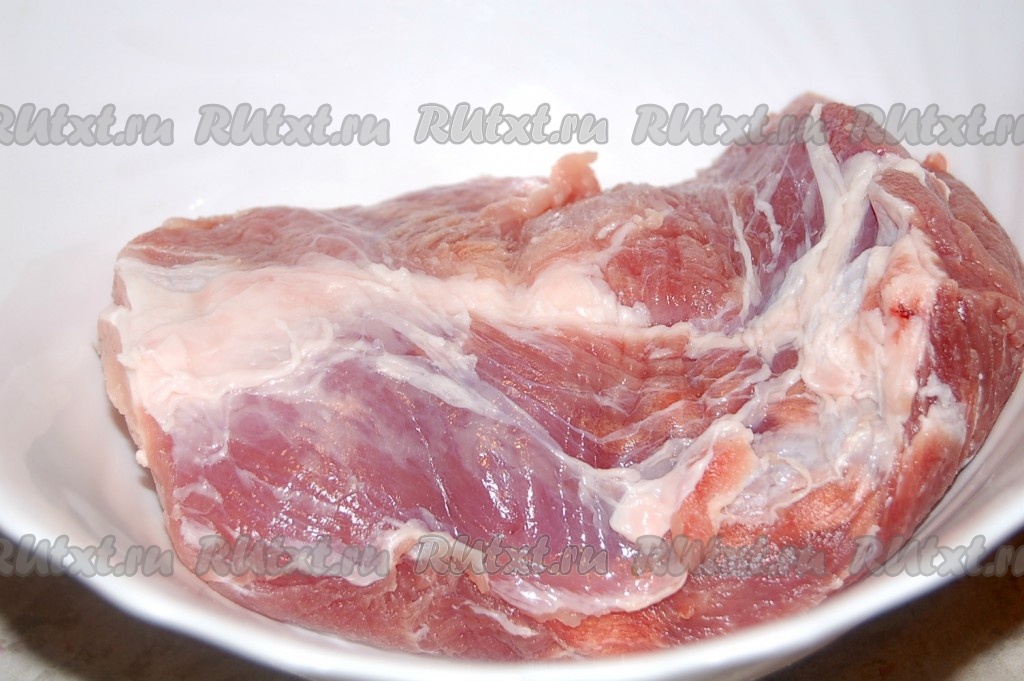 Свинина на кости в духовке – пошаговый рецепт приготовления с фото