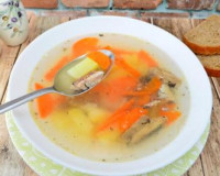 Рыбный суп из консервов "Иваси"