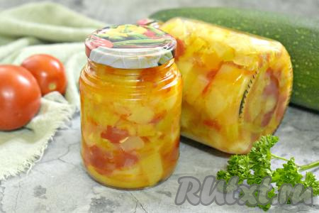 Рецепты с кабачками на зиму в банки