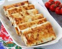 Пирожки из лаваша с картошкой на сковороде