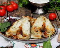 Стейки зубатки на мангале