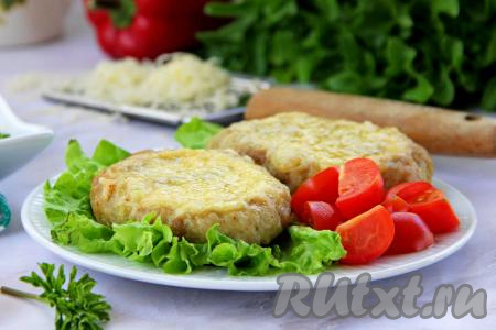Лодочки из фарша с грибами и сыром в духовке