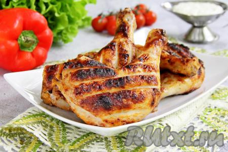 Куриные окорочка на мангале