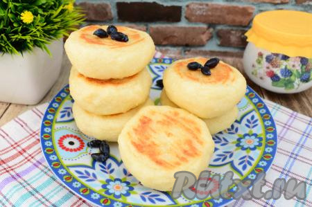 Сырники из творога с манкой в духовке