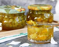 Варенье из ревеня с апельсином на зиму