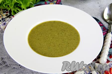Крем-суп из щавеля
