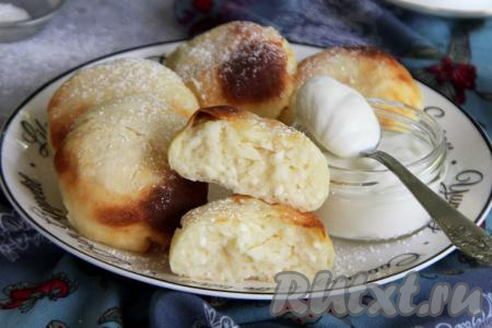 Сырники с рисовой мукой в аэрогриле