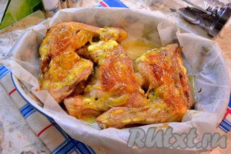 Куриные окорочка с сыром в духовке