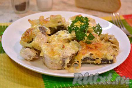 Хек, запеченный в фольге в духовке 