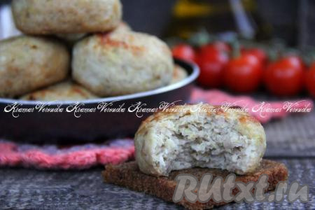 Котлеты с фаршем и капустой в духовке