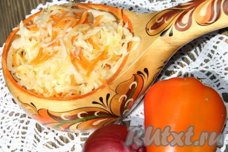 Капуста, маринованная с уксусом и маслом