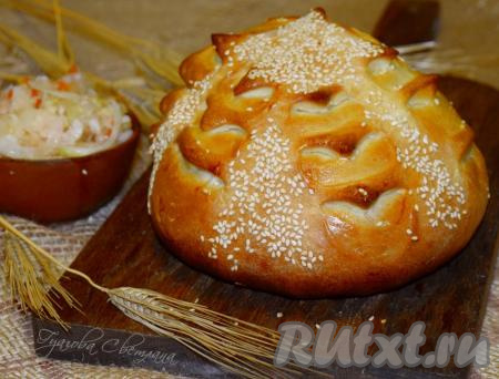 Хлеб на сыворотке в духовке