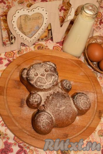 Рецепт шоколадного кекса с какао в духовке
