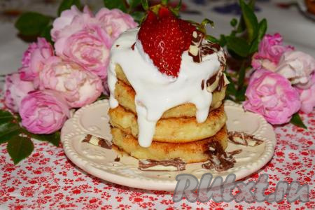 Сырники из творога и манки без муки