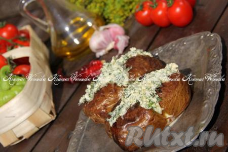 Картофель, запеченный в мундире в духовке