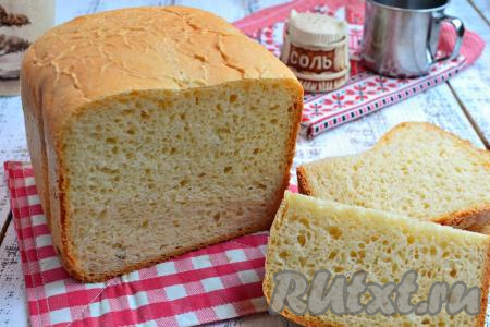 Рецепт хлеба с сухим молоком в хлебопечке
