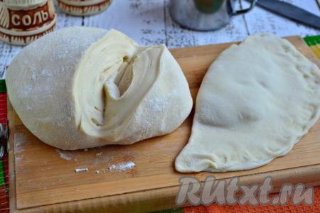 Заварное тесто без яиц  для чебуреков