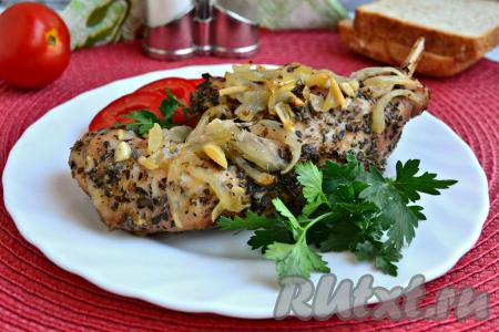 Маринованный кролик в духовке