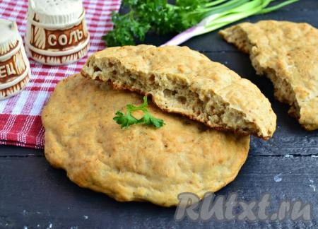 Лепешки из цельнозерновой муки