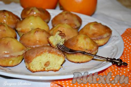 Кексы с апельсиновой цедрой