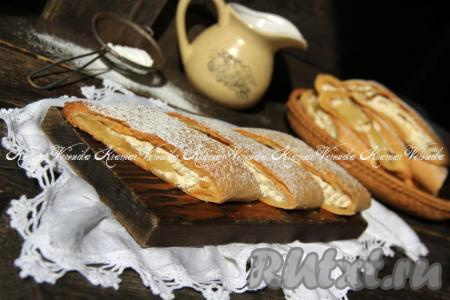 Печенье с творожной начинкой