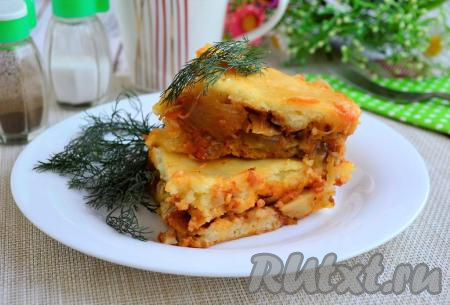 Заливной пирог с капустой в мультиварке