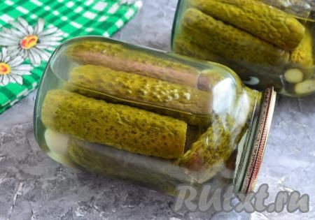 Кисло-сладкие огурцы на зиму