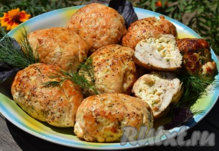 Куриные конвертики с сыром