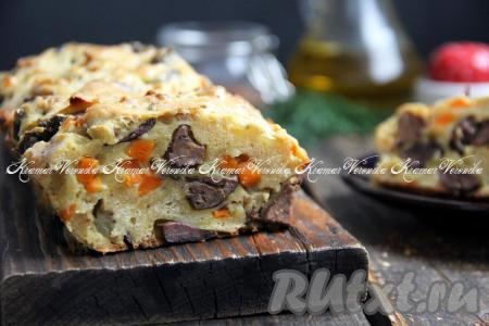 Рецепт закусочного кекса 