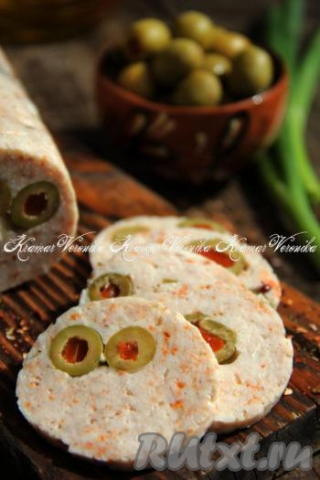 Колбаса из куриного фарша в домашних условиях