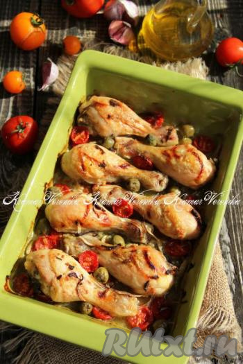 Курица по-провански