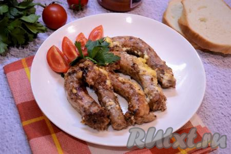 Куриные шейки в духовке