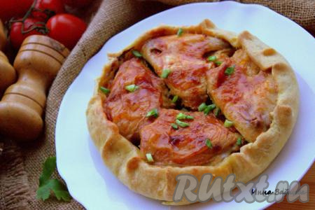 Куриные бёдра в тесте в духовке