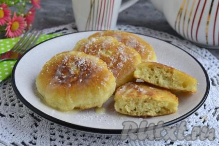 Оладьи с кокосовой стружкой