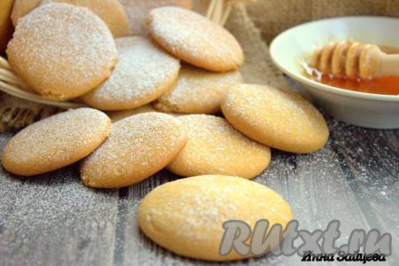 Постное медовое печенье