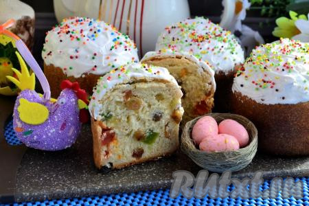 Пасхальный кулич с мёдом
