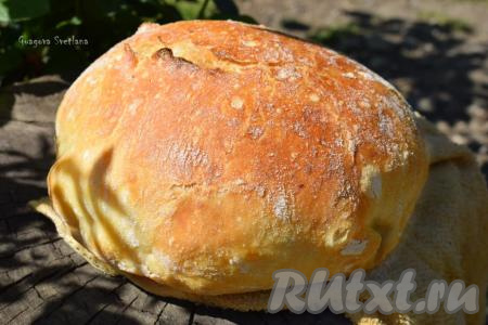 Ночной хлеб без замеса