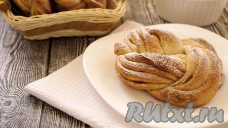 Булочки на молоке с корицей