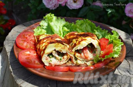 Бризоль с куриным фаршем