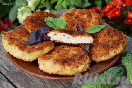 Как приготовить шницель из фарша на сковороде